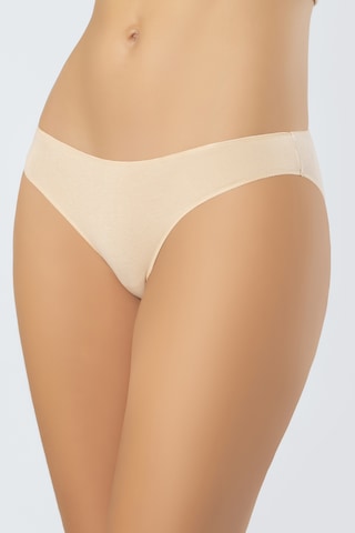 Türen 924 Kadın Likralı Pamuk Bikini Külot 3'lü Paket-beyaz&siyah&ten Siyah