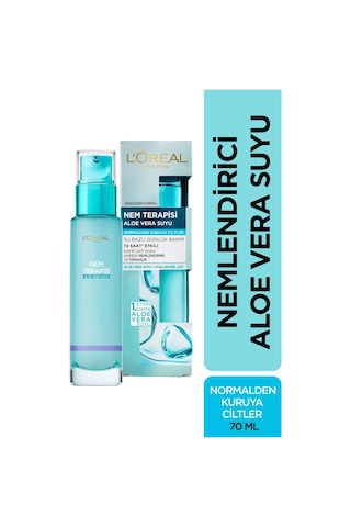 L'Oreal Paris Nem Terapisi Aloe Vera Suyu Kuru Ve Hassas Ciltler Için Nemlendirici Krem