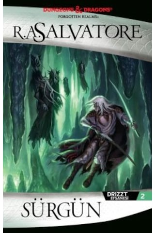 Kristal Parçası Drizzt Efsanesi 4. Kitap + Sürgün Drizzt Efsanesi 2. Kitap