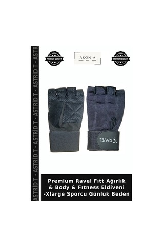 Premium Ravel Fıtt Ağırlık & Body & Fıtness Eldiveni -xlarge Sporcu Günlük Beden