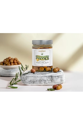Doğal Salamura Yeşil Zeytin 500 Gr