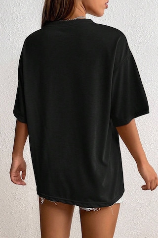Unisex Mountains From You Baskılı Tasarım Tshirt SIYAH