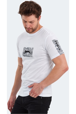 Slazenger PADERAU IN Erkek Tişört Beyaz
