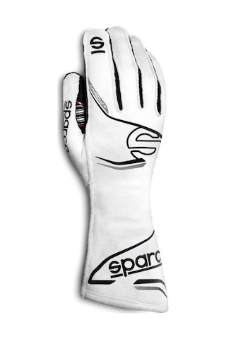 Sparco Arrow+ Fia Onaylı Yarış Eldiveni 9 Numara Beyaz S