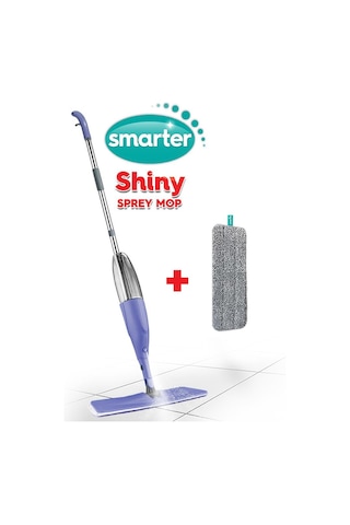 Smarter Shiny Sprey Mop + Yedek (Very Peri)