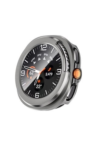 Galaxy Uyumlu Watch 8 Classic 46mm Sert Pc Kasa Ve Ekran Koruyucu Ardx Watch Gard 39 - Titanyum