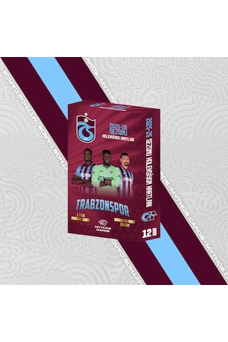 Trabzonspor 2025-26 Sezon Kartları - Tam Kutu