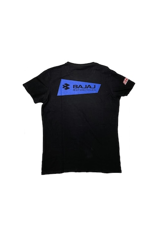 Bajaj Siyah Erkek T-Shirt % 100 Pamuk