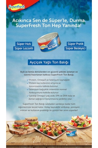 Superfresh Ton Balığı 12 x 75 G