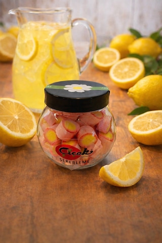 Çiçek Şekerleme Limonlu Akide Şekeri -100gr Çiçek Şekerleme Limonlu Akide Şekeri -100gr