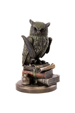 Kitap Üzerinde Baykuş Biblosu