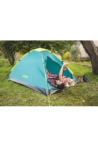 Bestway 68084 2 Kişilik Çadır Pavillo Cooldome Kamp Çadırı Mavi