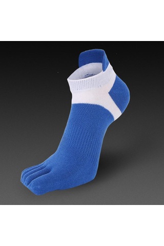 Homyl Erkekler Ve Kadınlar Için Ayak Bileği Çorap Pamuklu Mavi