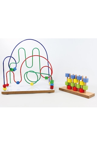 Ahşap El Göz Koordinasyonu Oyun Seti