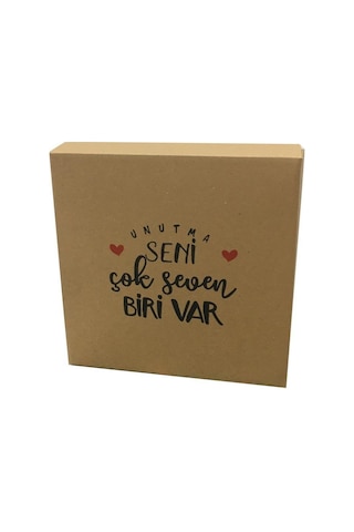 25X25X15 Cm E Ticaret Karton Kapaklı Kargo Kutusu