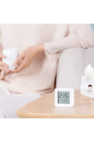 Xiaomi Mi Sıcaklık ve Nem Monitörü 2, 43 mm, 1,5 inç LCD Ekran,