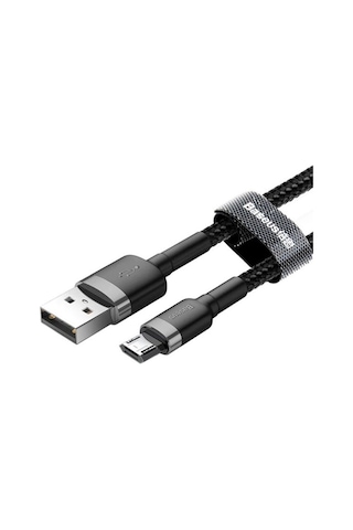 BASEUS CAFULE MİCRO USB 1METRE 2.4A HIZLI ŞARJ HALAT USB KABLO