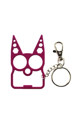 2 Adet 6'sı 1 Arada Çok Fonksiyonlu Anahtarlık Çinko Alaşımlı Şişe Açacağı Pembe