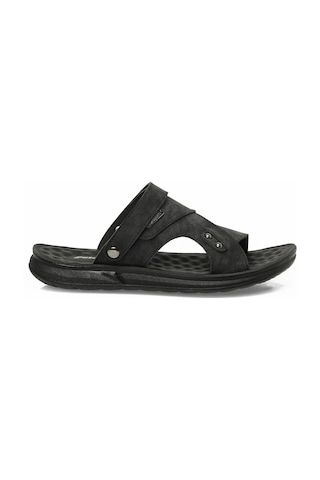 Polaris 410014 Erkek Günlük Terlik Hafif Sandalet Siyah
