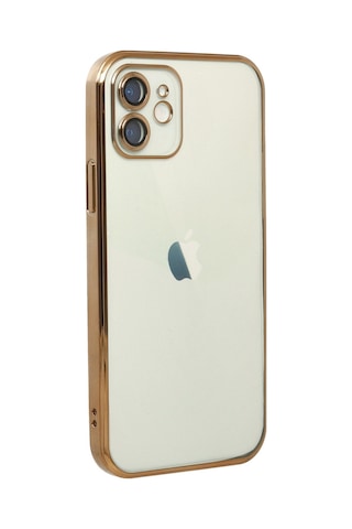 İphone 11 Kılıf Razer Lensli Silikon - Gold
