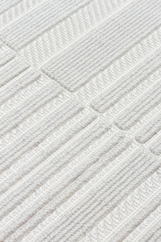 Eko Halı Mono Loop 01 Grey Sisal Görünümlü Bukleli Kaymaz Tabanlı Yıkanabilir Halı Gri