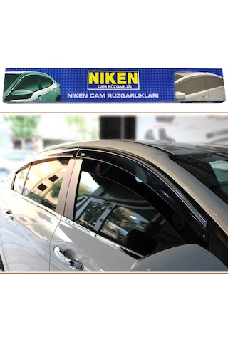 Niken Dacia Sandero 2022+ Kromlu Cam Rüzgarlığı 4 Lü