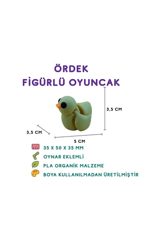 10'lu Set Yarasa Ördek Kaplumbağa Ejderha Penguen Kuş Ayı