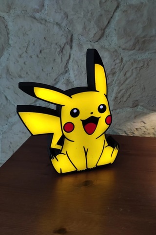 Pikachu Dekoratif Led Aydınlatma Çok Renkli