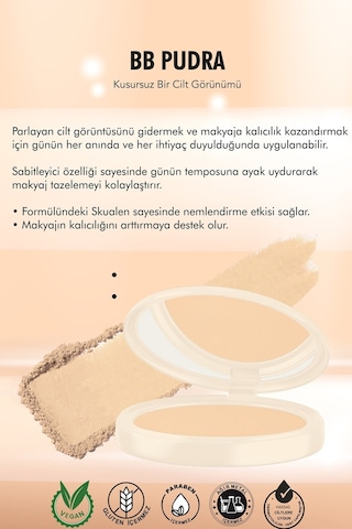 Farmasi BB Pudra 03 Neutral Medium