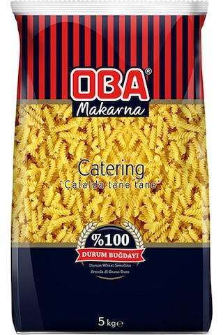 Oba Makarna Catering Burgu Makarna 5 KG