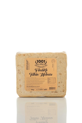 1001 Çiftliği Fındıklı Tahin Helvası 250gr Katkısız