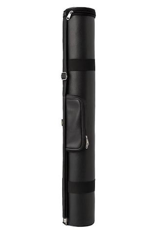 Yuga Suni Deri Proje Tüpü Cepli 10,5 Cm Siyah