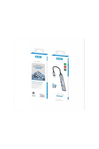 Go Des GD-UC703 Lightning Hub 4 in 1 USB Çoğaltıcı Adaptör Çoklu USB İstasyonu Tak & Çalıştır - ZORE-260807