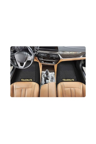 Trakmats Kyb36781 2015 4d Oto Paspas Universal Ada Siyah Skoda Rapid Sedan İle Uyumlu