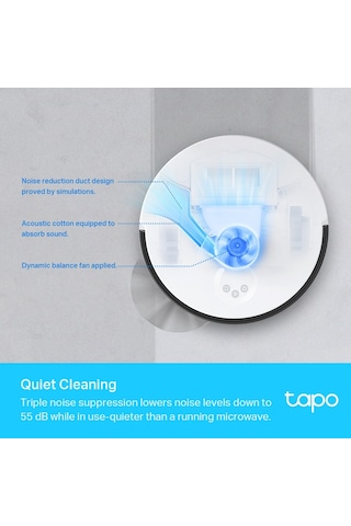 Tp-link Tapo Rv30 Lidar Navigasyonlu Robot Süpürge
