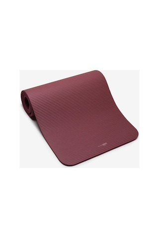 Domyos Konforlu Pilates Matı - M Boy - 180cm X 60cm X 15mm - Bordo Mor/soluk Kırmızı