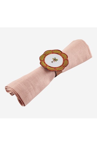 Haki Polyester Peçetelik 2 Parça