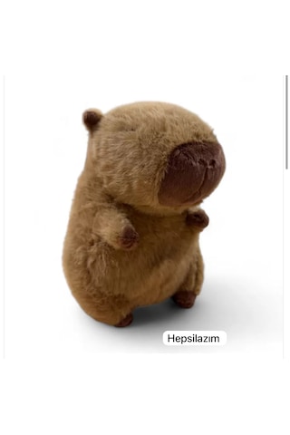 Oyuncak 25 Cm Capybara Kahverengi Peluş Kahverengi