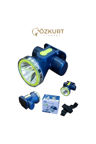 Gold Kam A Gk-670 Led Kafa Feneri Type-c Şarjlı 1200 Mah 3w Cree Led Outdoor Kamp Işığı