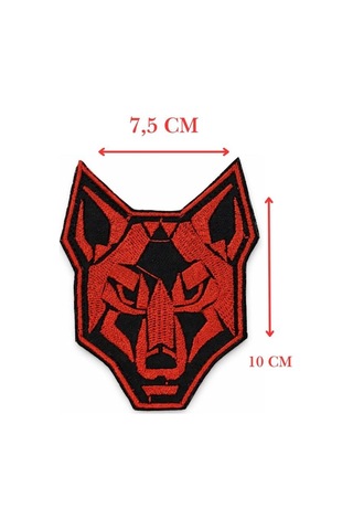 Single Sword Nakış Patch - Kurt Peç Çok Renkli