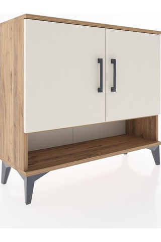 Arges Şifonyer 2 Raflı 2 Kapaklı 88x30x80 Çam-aytaşı Çam