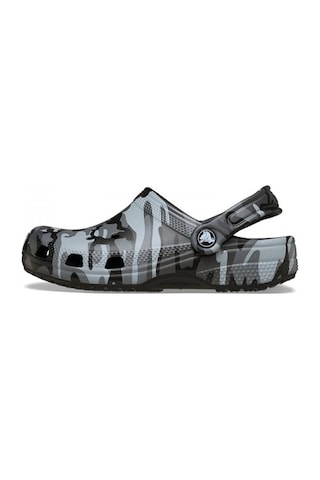 Crocs Classic Camouflage Clog Unisex Çocuk Terlik 211879 Siyah