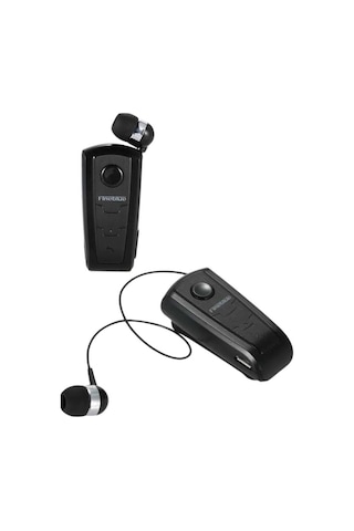 Makaralı - 694 - Bluetooth Kulakiçi Yaka Kulaklığı - Spt-gld - Kablosuz Kulaklık