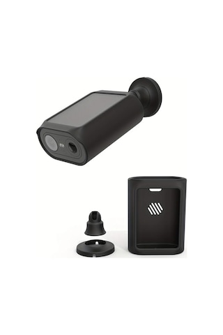 Honeybeeshop Aosu Solarcam P1 Se Max Kamera Silikon Kılıfı Siyah Tek Paket Duvara Monte Edilebilir Dayanıklı Koruma