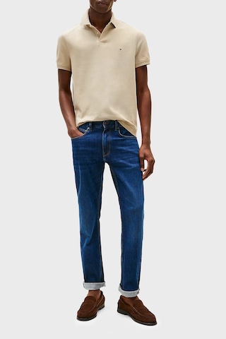 Tommy Hilfiger Erkek Polo Yaka T Shirt Mw0mw17770 Rbt Kum Kum
