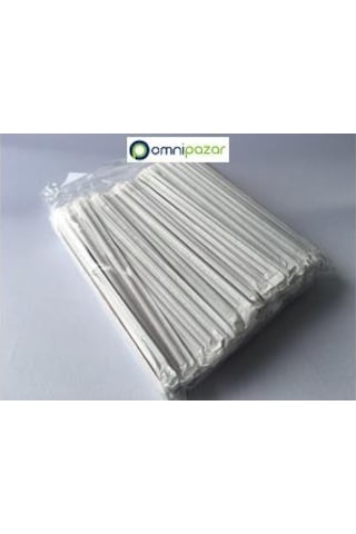 Hijyenik Kağıtlı Pipet Kısa 200'Lü Paket