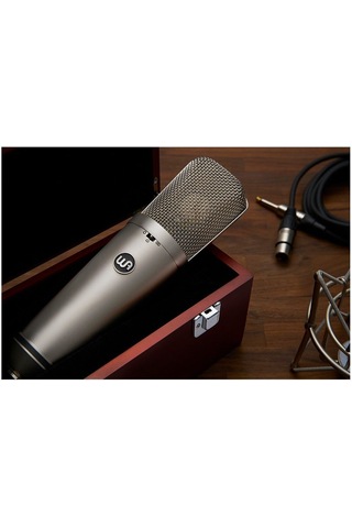 Wa-87 R2: Gümüş Geniş Diyafram Kondenser Mikrofon