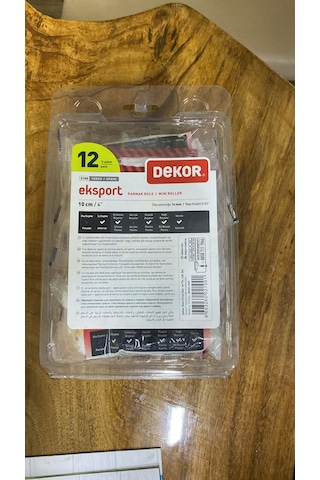 Dekor Eksport Parmak Rulo