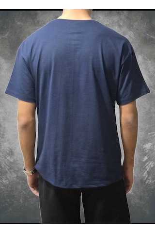 Yazlık T-shirt Yeni Sezon Koyu Mavi