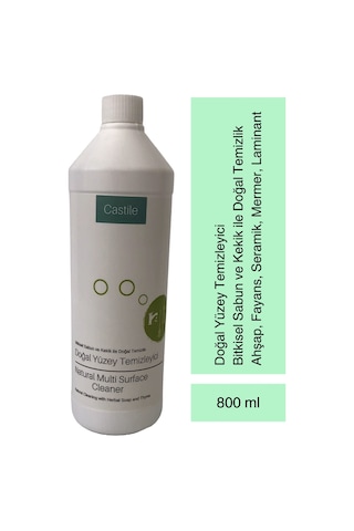 Castile Doğal Yüzey Temizleyici 800 ML